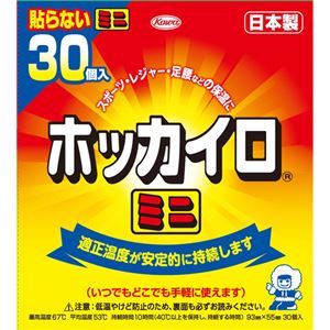 ホッカイロ 貼らない ミニ 30個入