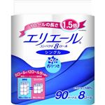 （まとめ買い）エリエール トイレットティシュー コンパクト 香りつき シングル 90m×8R入×27セット
