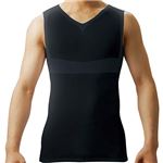 （まとめ買い）メンズshiseist(シセイスト) ノースリーブ ブラック SSTM101 BLK L×2セット
