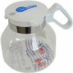 （まとめ買い）夏でも冬でもポット 1.5L ホワイト SP-15WNF×4セット