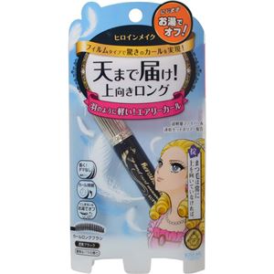 （まとめ買い）ヒロインメイク ロング&カールマスカラ スーパーフィルム 01漆黒ブラック×4セット