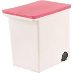 プリペア 袋のまま米びつ 10kg用 ピンク