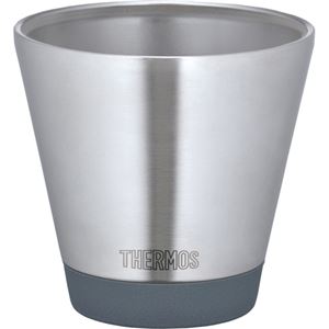 サーモス 真空断熱カップ JDD-400 GY グレー 400ml