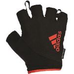 （まとめ買い）adidas(アディダス) エッセンシャルグローブS レッド ADGB-12321RD×2セット