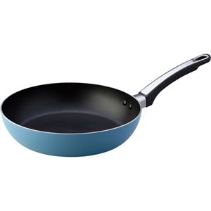 （まとめ買い）フジマル ニューファブリエブルー フライパン NFB-P30BU 30cm×2セット