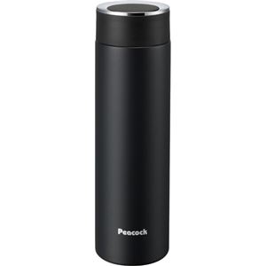 ピーコック ステンレスボトル マグタイプ AMM-50 BD マットブラック 0.5L
