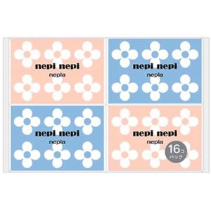 （まとめ買い）ネピア ネピネピポケットティシュ 16個パック×19セット