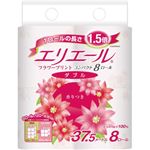 （まとめ買い）エリエール フラワープリントティシューコンパクト ダブル 8R入×11セット