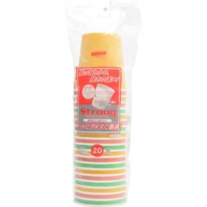 （まとめ買い）ストロングカップ カラーアソート×8セット