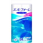 （まとめ買い）エリエール エルフォーレ トイレットティシュー 54m×12R(シングル) 香りつき×14セット
