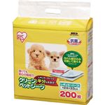 （まとめ買い）アイリスオーヤマ クリーンペットシーツ レギュラーハーフサイズ NS-200RH 200枚×5セット