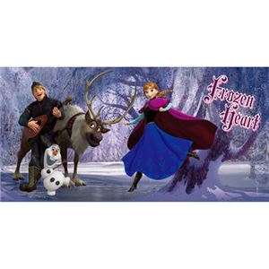 アナと雪の女王バスタオル アナ&クリストフ