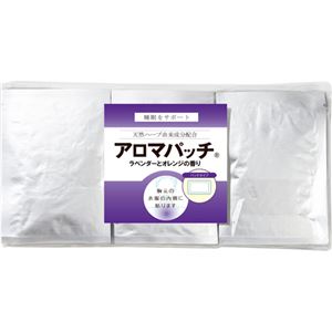 （まとめ買い）アロマパッチ ラベンダーとオレンジの香り 30包×3セット