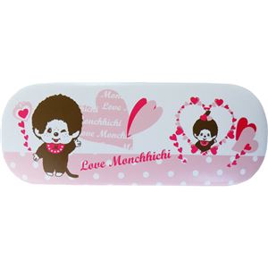 （まとめ買い）モンチッチメガネケース ST-ZMT0002 ピンク×3セット