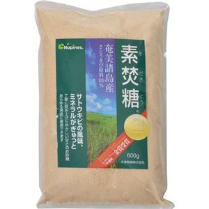 （まとめ買い）ナピネス 素焚糖 600g×11セット