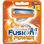 （まとめ買い）ジレット フュージョン 5+1 パワー専用替刃 4個入×2セット