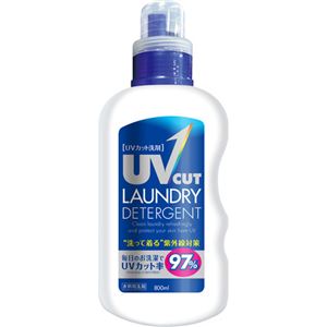 （まとめ買い）UVカット衣料用洗剤 本体 800ml×6セット