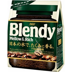 （まとめ買い）ブレンディ メロウ&リッチ 袋 90g×12セット