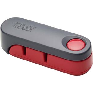 ジョゼフジョゼフ 折りたたみ式包丁研ぎ器 ロータ ダークグレー/レッド