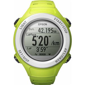 （まとめ買い）エプソン Wristable GPS グリーン SF-110G×2セット