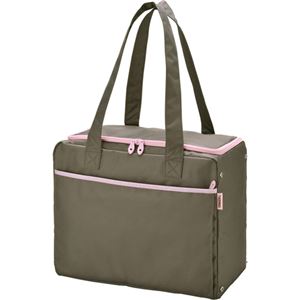 （まとめ買い）サーモス 保冷ショッピングバッグ 22L ブラウン RED-022 BW×3セット