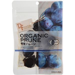 （まとめ買い）共立食品 有機プルーン 80g×17セット