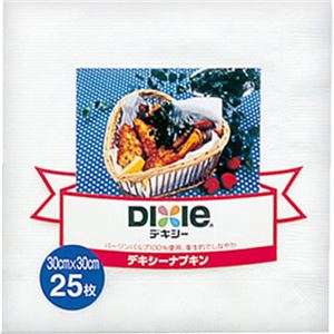 （まとめ買い）デキシーナプキン 30cm 25枚入り×29セット