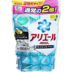 （まとめ買い）アリエール パワージェルボール つめかえ用 特大サイズ 874g×8セット