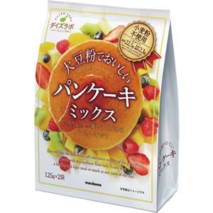 （まとめ買い）マルコメ ダイズラボ パンケーキミックス 250g(125g×2袋)×14セット