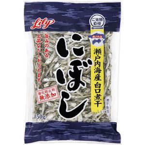 （まとめ買い）ご当地自慢 瀬戸内海産 白口煮干 150g×8セット
