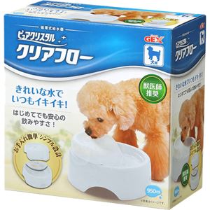 （まとめ買い）ピュアクリスタル PROクリアフロー 犬用 ホワイト×2セット