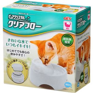 （まとめ買い）ピュアクリスタル PROクリアフロー 猫用 ホワイト×8セット