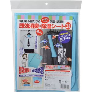 （まとめ買い）ファイン 即効消臭・除湿シート 2枚組×3セット