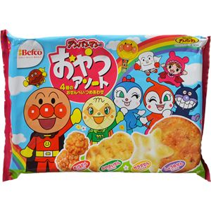 （まとめ買い）【ケース販売】Befco アンパンマンのおやつアソート 16袋×10袋×2セット