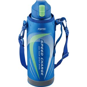 フォルテック・スピード ワンタッチ栓ダイレクトボトル 1.0L ブルー FSR-7371