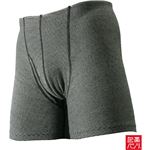 （まとめ買い）SIDO(シドー) 包帯パンツ ゴムなしボクサー ブラック LL×2セット