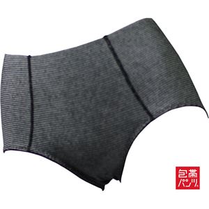（まとめ買い）SIDO(シドー) 包帯パンツ レディス 包帯ゴムなしショーツ ブラック S×2セット