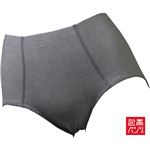 （まとめ買い）SIDO(シドー) 包帯パンツ レディス 包帯ゴムなしショーツ グレー M×2セット