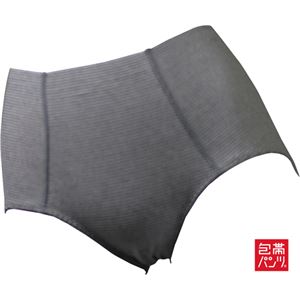 （まとめ買い）SIDO(シドー) 包帯パンツ レディス 包帯ゴムなしショーツ グレー L×2セット