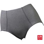 （まとめ買い）SIDO(シドー) 包帯パンツ レディス 包帯ゴムなしショーツ グレー L×2セット