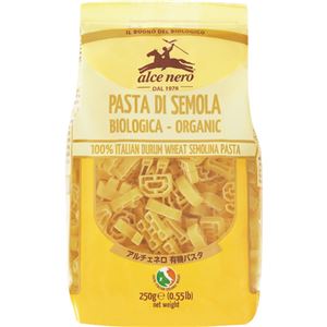 （まとめ買い）アルチェネロ 有機パスタ・アルファベット 250g×12セット