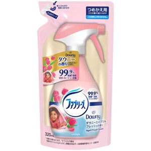 （まとめ買い）ファブリーズ ダウニー エイプリルフレッシュの香り 詰替用 320ml×17セット