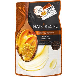 （まとめ買い）ヘアレシピ ハニーアプリコット エンリッチモイスチャーレシピ トリートメント つめかえ用 330g×5セット