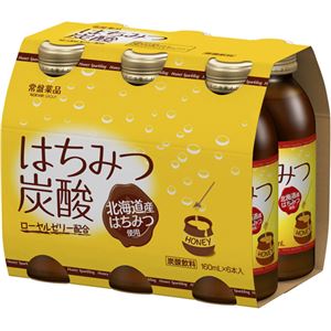 （まとめ買い）はちみつ炭酸 160ml×6本×3セット