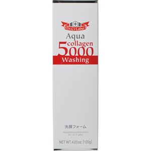 （まとめ買い）ドクターシーラボ アクアコラーゲンウォッシング5000 120g×4セット