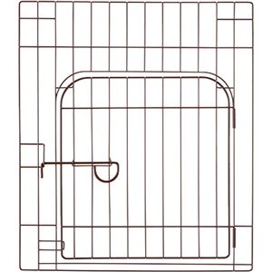 （まとめ買い）リッチェル カスタムペットサークル 単品60入口付 ブラウン×2セット