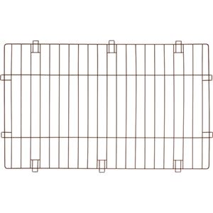 （まとめ買い）リッチェル カスタムペットサークル 単品90-60屋根面 ブラウン×2セット