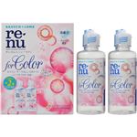 （まとめ買い）ボシュロム レニューカラー 120ml×2本 レンズケース付×9セット