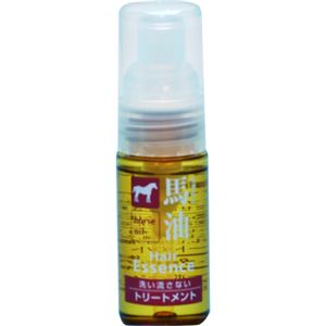（まとめ買い）馬油 洗い流さないヘアトリートメント 30ml×4セット