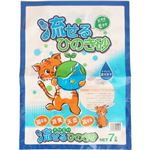 （まとめ買い）天然素材 流せるひのき砂 7L×14セット